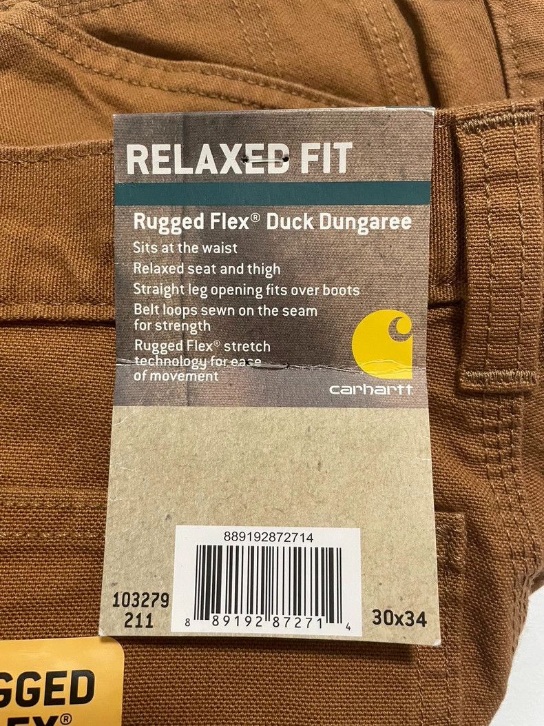 Carhartt Carhartt Brown Lumberjack Work Pants Size US 30 / EU 46 - 7 Thumbnail