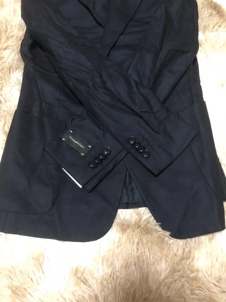 Ermenegildo Zegna Zegna Women's Suit Jacket Brand New Never Worn Size US M / EU 48-50 / 2 - 7 Thumbnail