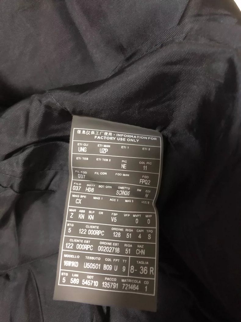 Ermenegildo Zegna Zegna Women's Suit Jacket Brand New Never Worn Size US M / EU 48-50 / 2 - 6 Thumbnail