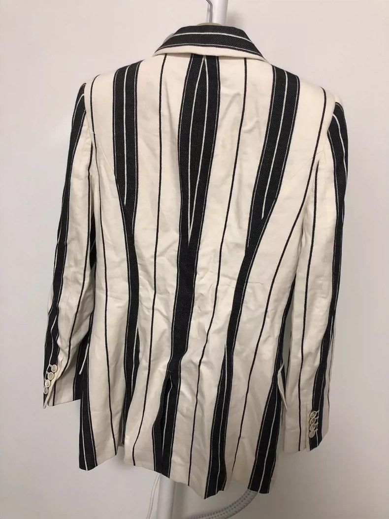 Alexander McQueen Alexander McQueen Striped Blazer with Tags Size US M / EU 48-50 / 2 - 2 Thumbnail