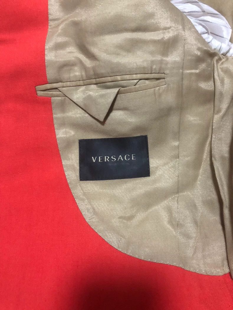 Versace Versace Men's Suit Jacket Size 54 Size US L / EU 52-54 / 3 - 5 Thumbnail