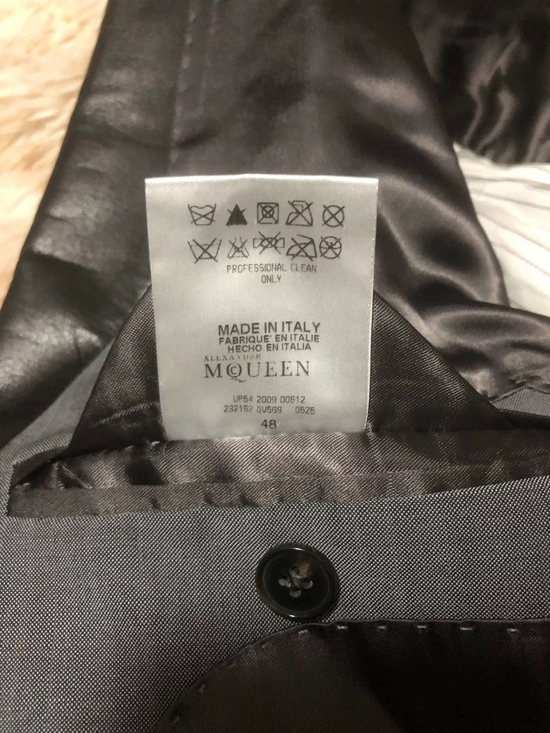 Alexander McQueen Alexander Mcqueen Men's Suit Jacket Size 48 Size US L / EU 52-54 / 3 - 6 Thumbnail