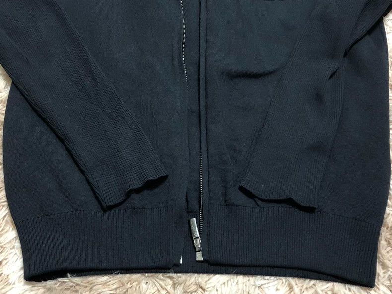 Versace Versace Men's Black Knit Zip Jacket Size US M / EU 48-50 / 2 - 5 Thumbnail