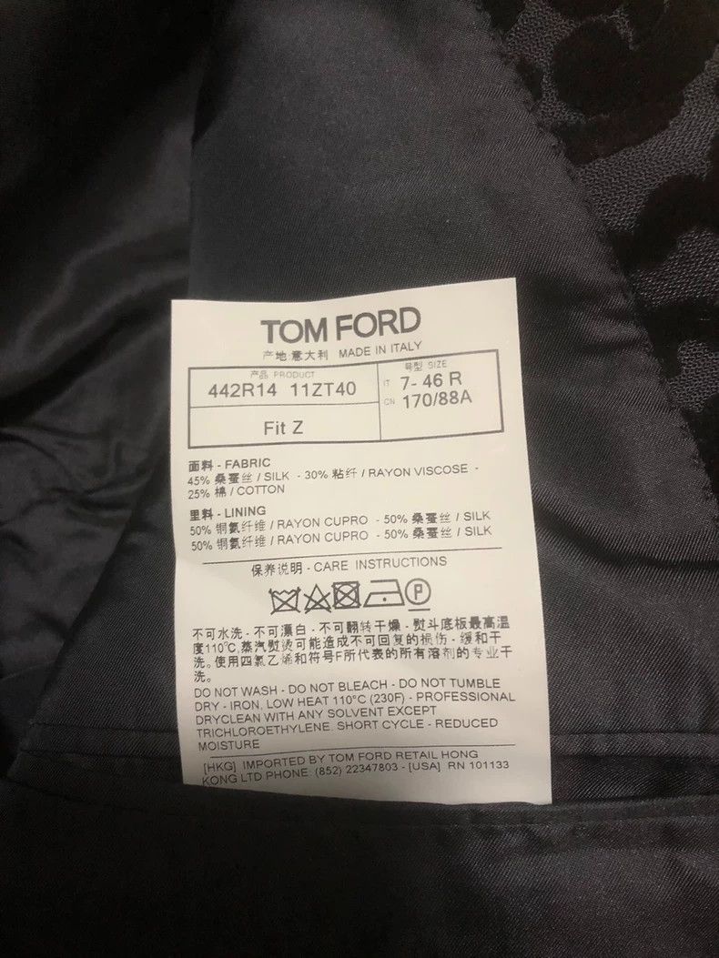 Tom Ford TOM FORD Blazer in Good Condition Size 46 Size US M / EU 48-50 / 2 - 7 Thumbnail