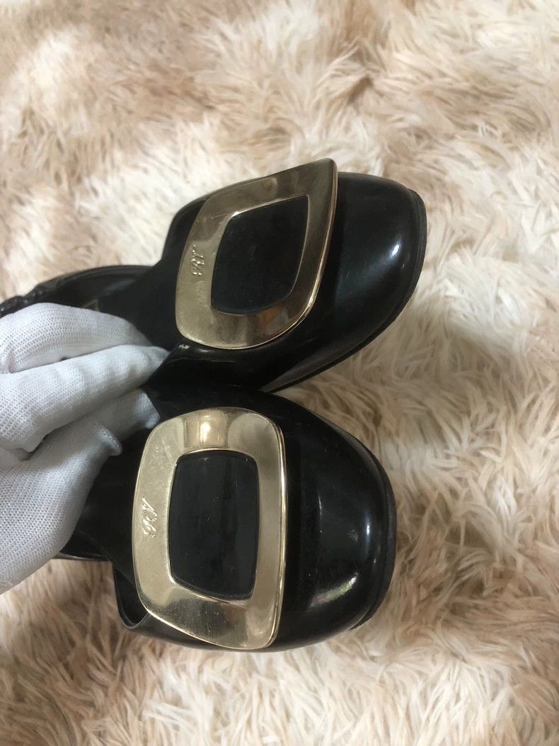 Roger Vivier Roger Vivier RV Chips Flat Shoes Size US 7.5 / EU 40-41 - 4 Thumbnail