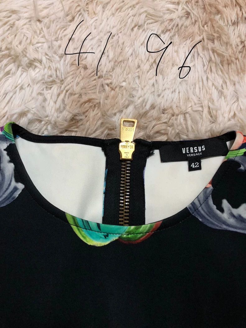 Versace Versace Versus Colorful Dress Size 42 Size US 42 / EU 58 - 3 Thumbnail
