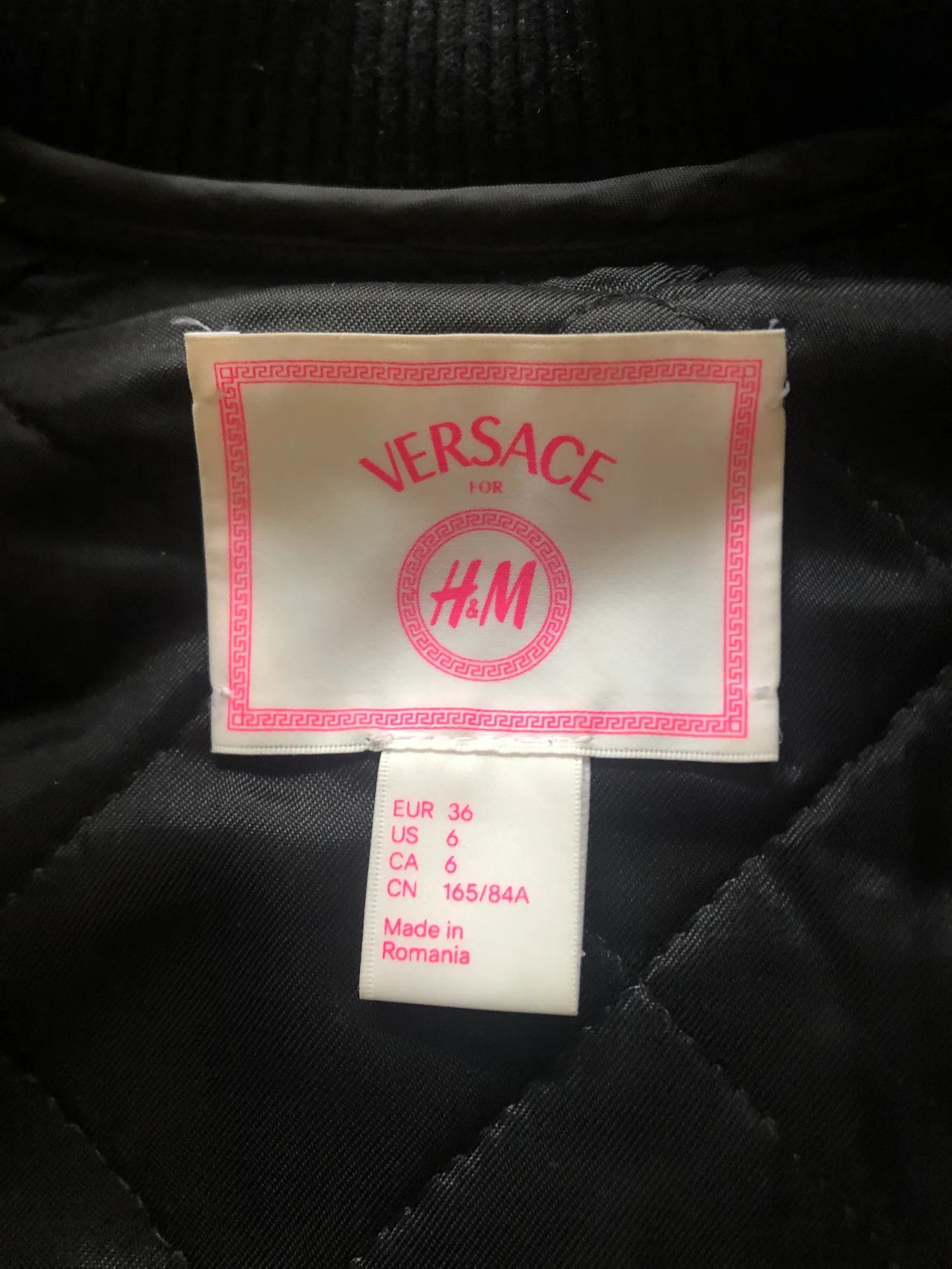 H&M H&M STUDIOS Velvet bomber jacket Jacket Size XS / US 0-2 / IT 36-38 - 2 Thumbnail