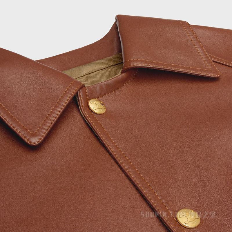 Celine oversized parka in soft lambskin Size XS / US 0-2 / IT 36-38 - 3 Thumbnail