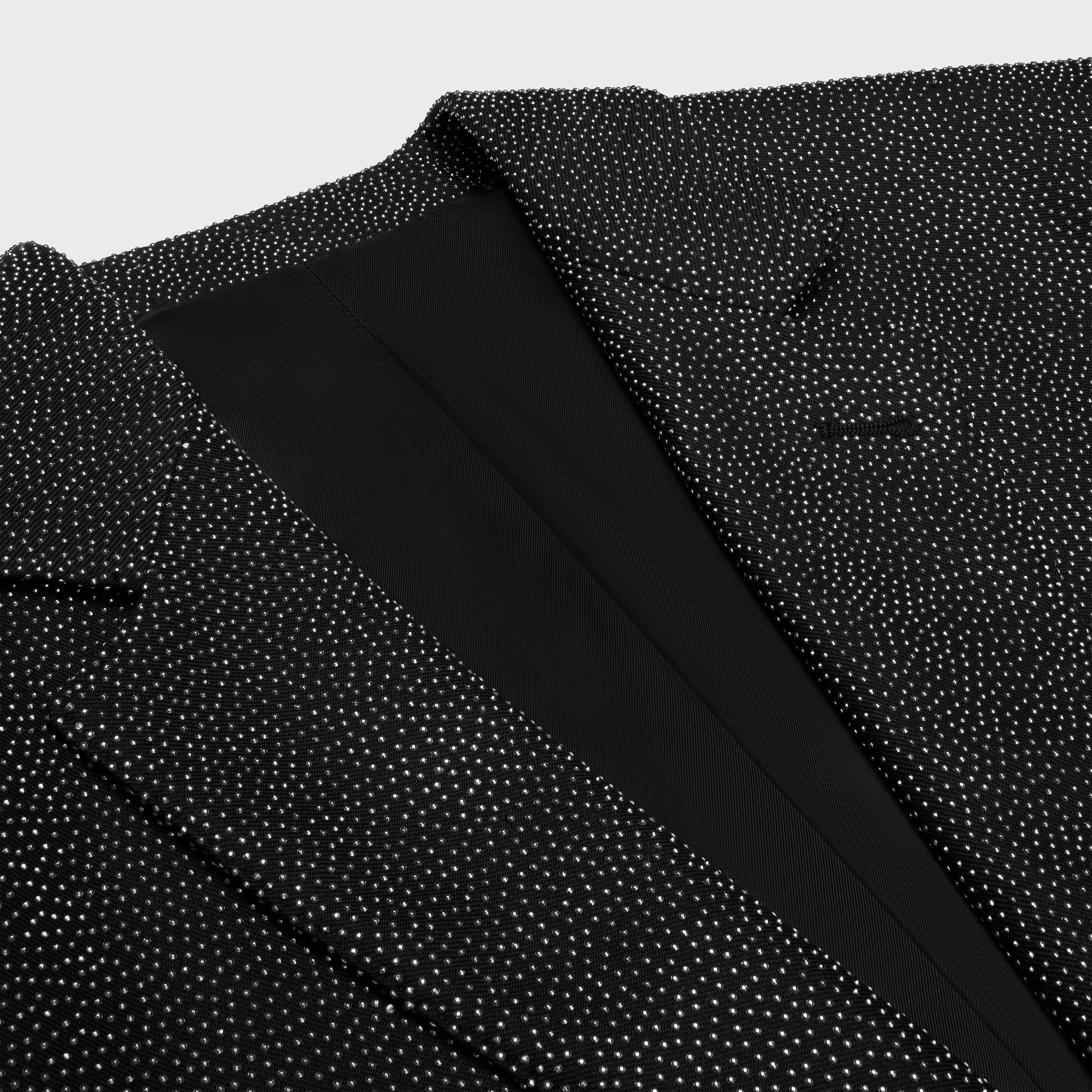 Celine boxy jacket with studs in wool gabardine Size US XS / EU 42 / 0 - 3 Thumbnail