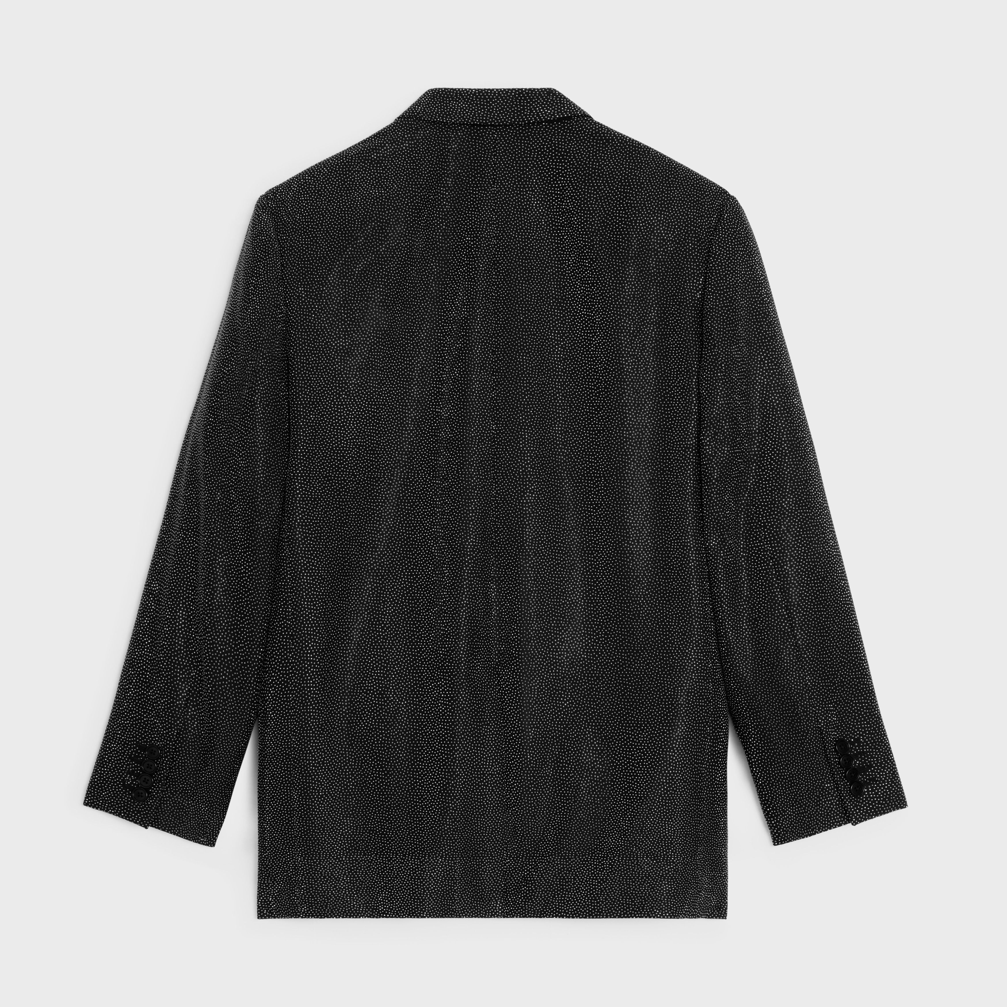 Celine boxy jacket with studs in wool gabardine Size US XL / EU 56 / 4 - 2 Thumbnail