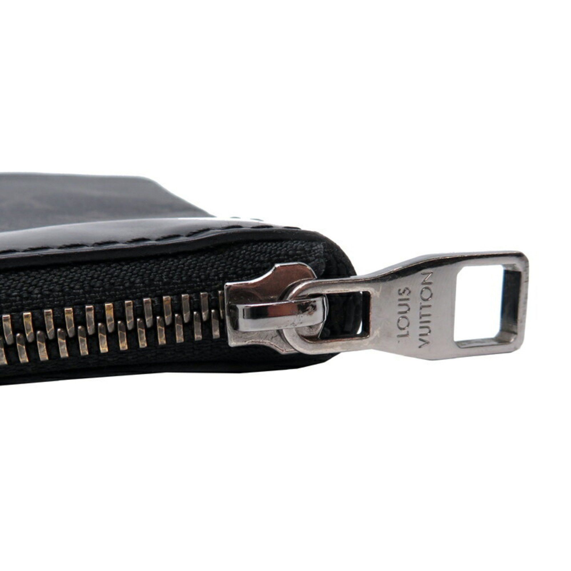 Louis Vuitton Louis Vuitton Pochette Discovery Men's Clutch Bag M62291 Monogram Eclipse Black Size ONE SIZE - 9 Thumbnail