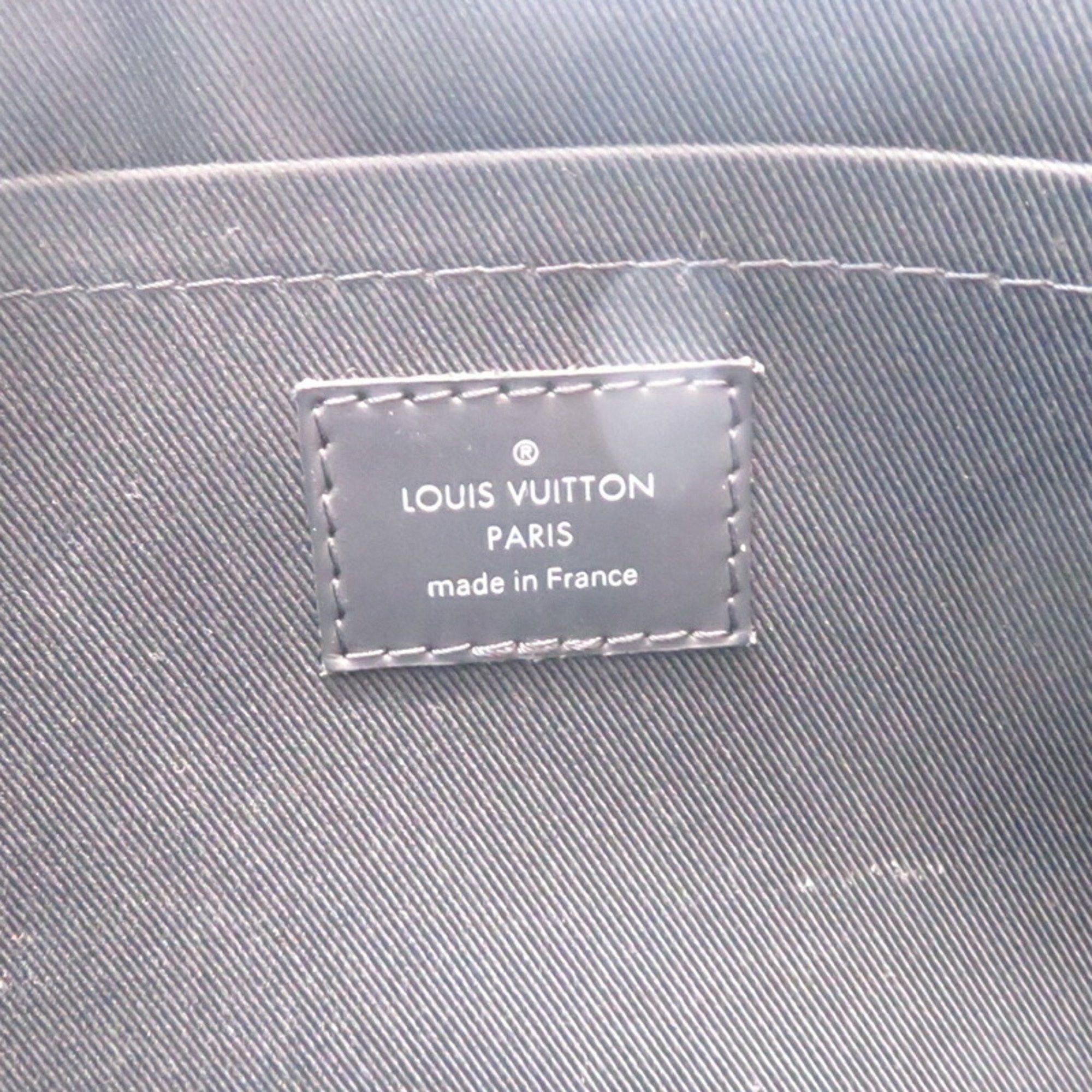Louis Vuitton Louis Vuitton Pochette Discovery Men's Clutch Bag M62291 Monogram Eclipse Black Size ONE SIZE - 6 Thumbnail