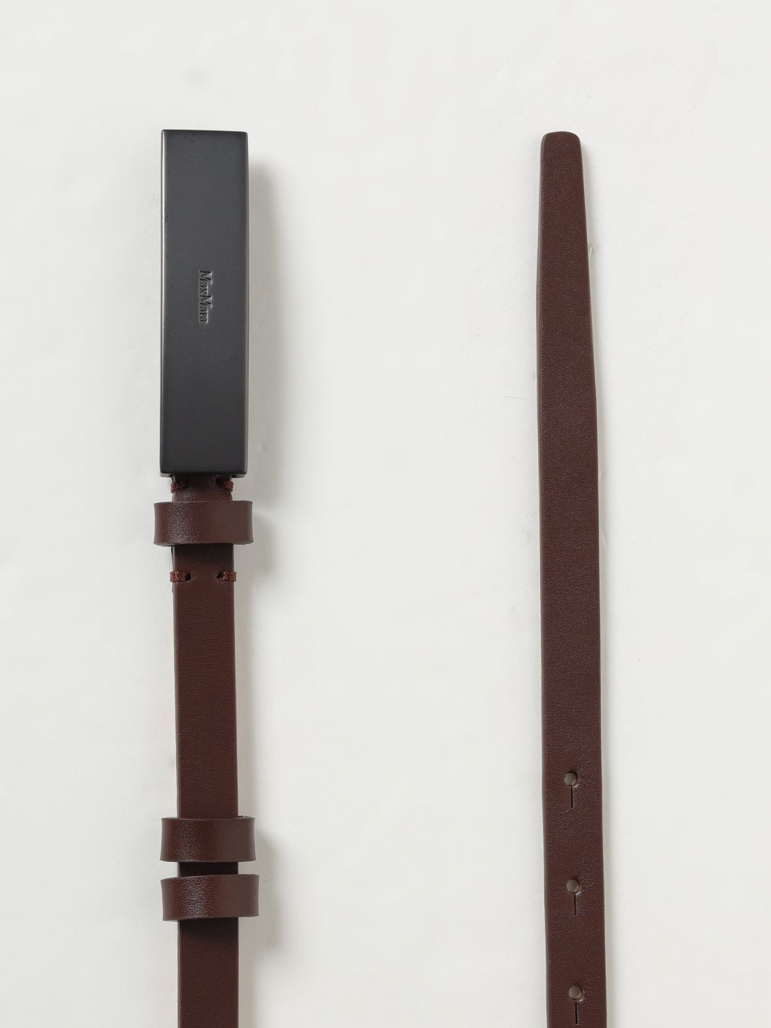 Max Mara Max Mara Belt Woman Brown Size ONE SIZE - 3 Thumbnail
