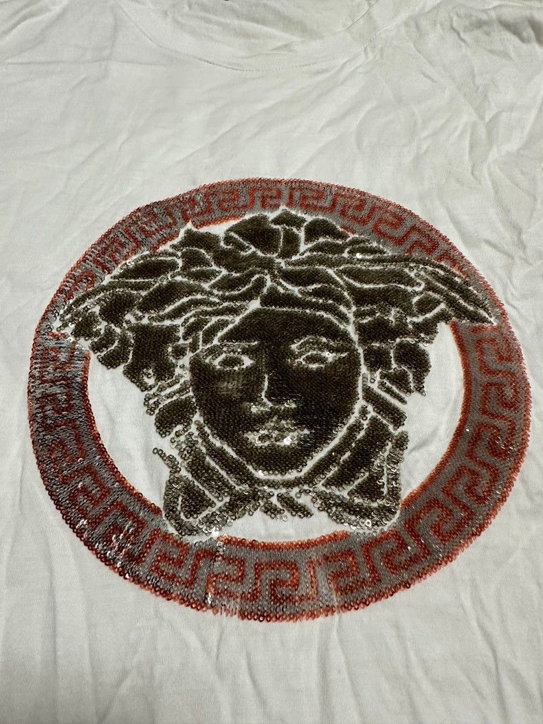 Versace Versace Women's Medusa T-shirt Short Sleeve Size US XS / EU 42 / 0 - 4 Thumbnail
