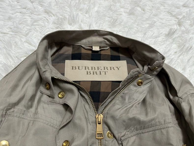 Burberry Burberry Women's Jacket with Gold Detailing Size US L / EU 52-54 / 3 - 3 Thumbnail