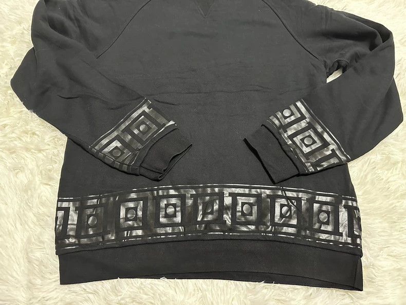 Versace Versace Men's Black Hoodie Size L Size US L / EU 52-54 / 3 - 4 Thumbnail
