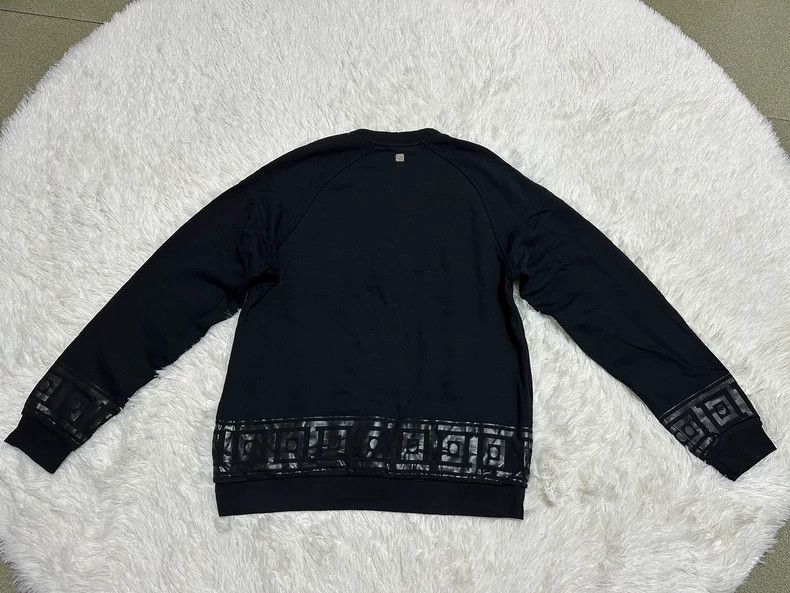 Versace Versace Men's Black Hoodie Size L Size US L / EU 52-54 / 3 - 2 Thumbnail