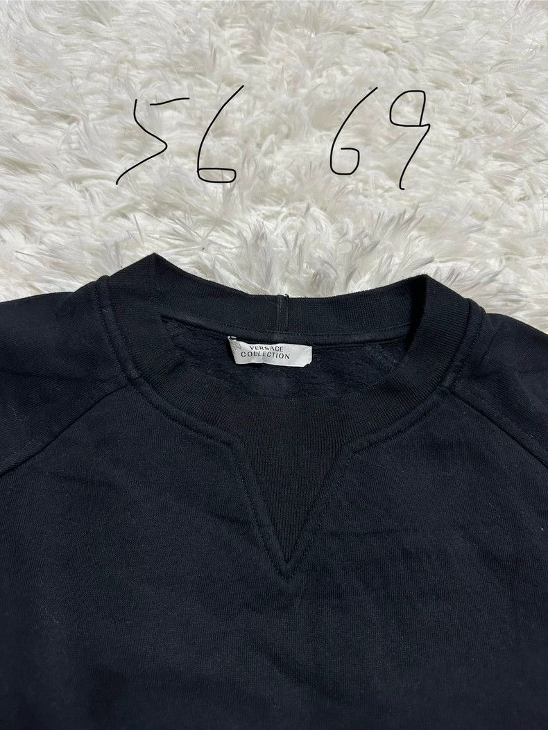Versace Versace Men's Black Hoodie Size L Size US L / EU 52-54 / 3 - 3 Thumbnail