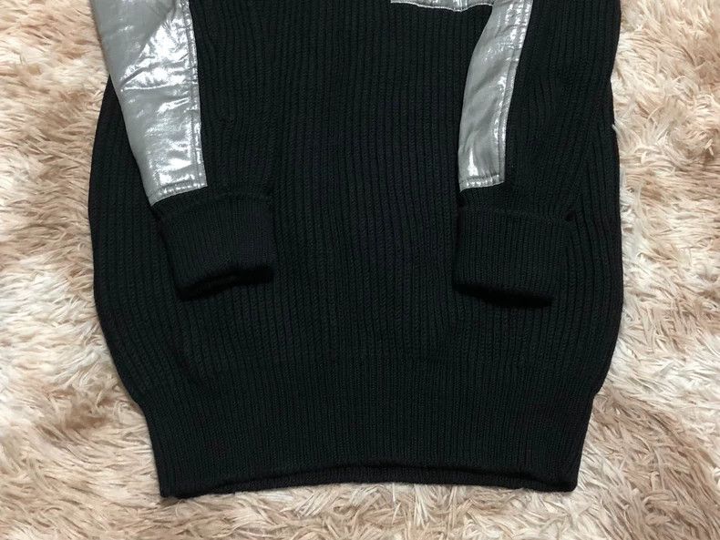 1017 ALYX 9SM ALYX Black Sweater with Silver Detail Size US S / EU 44-46 / 1 - 3 Thumbnail