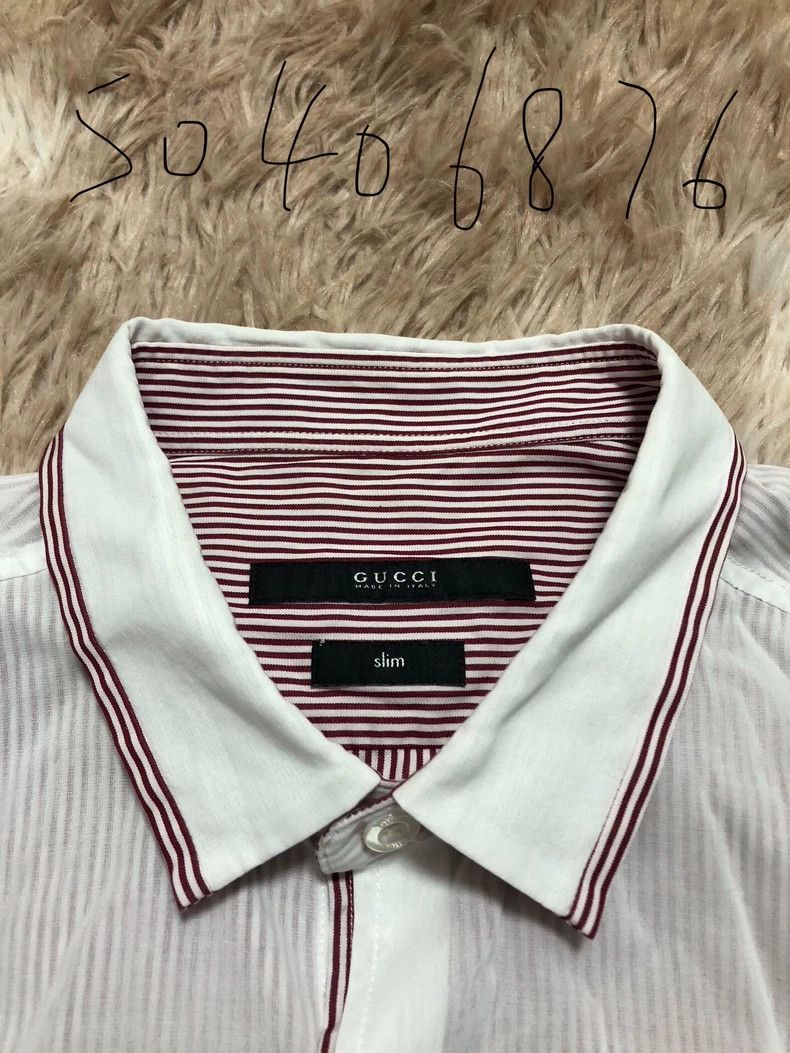Gucci Gucci Men's Long Sleeve Shirt Size US M / EU 48-50 / 2 - 3 Thumbnail