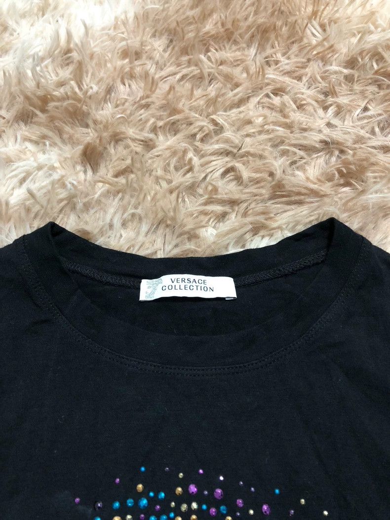 Versace Versace Black Short Sleeve T-Shirt with Design Size US M / EU 48-50 / 2 - 3 Thumbnail