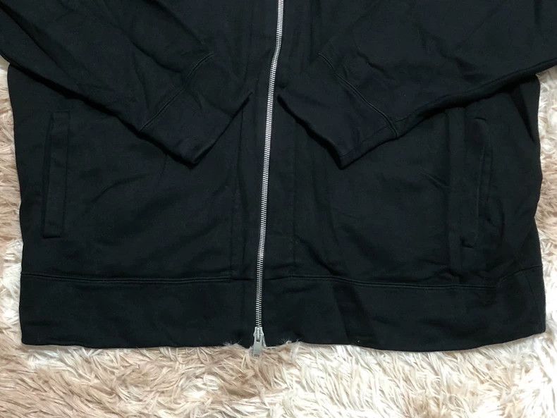 Jil Sander JIL SANDER Black Zip-Up Hoodie Sweatshirt Size US M / EU 48-50 / 2 - 4 Thumbnail
