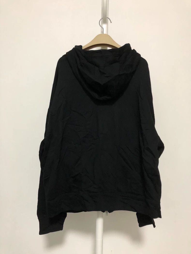 Jil Sander JIL SANDER Black Zip-Up Hoodie Sweatshirt Size US M / EU 48-50 / 2 - 2 Thumbnail
