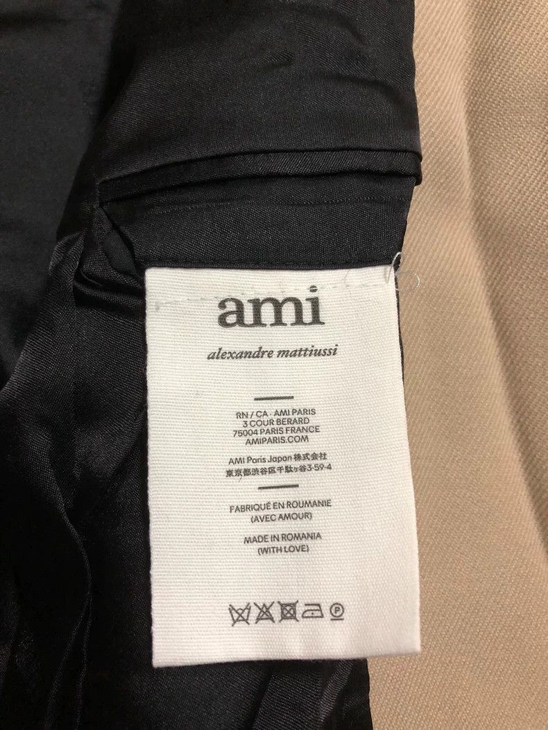 AMI Ami Paris Blazer Jacket Size 46 Beige Size US L / EU 52-54 / 3 - 6 Thumbnail