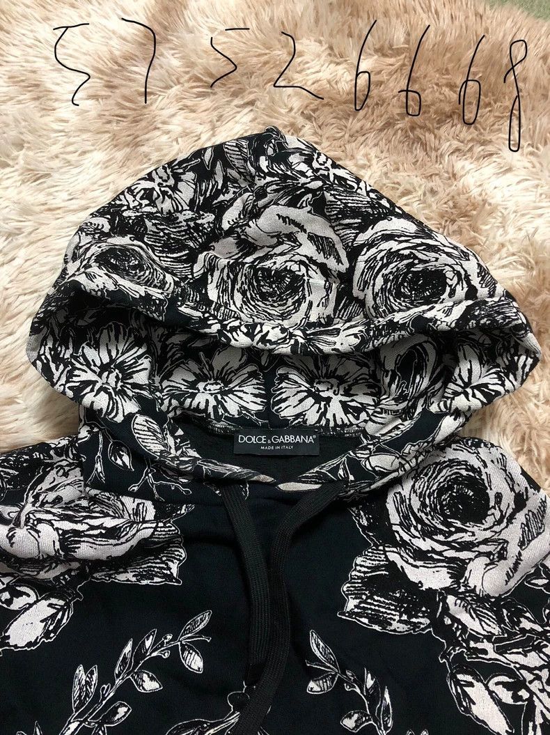 Dolce & Gabbana Dolce Gabbana Mens Hooded Sweatshirt Size US M / EU 48-50 / 2 - 3 Thumbnail