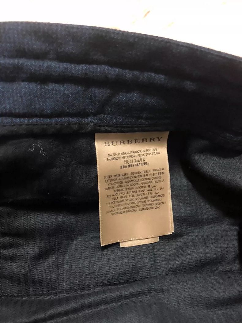 Burberry Burberry Wool Pants Size 42 Size US 42 / EU 58 - 4 Thumbnail