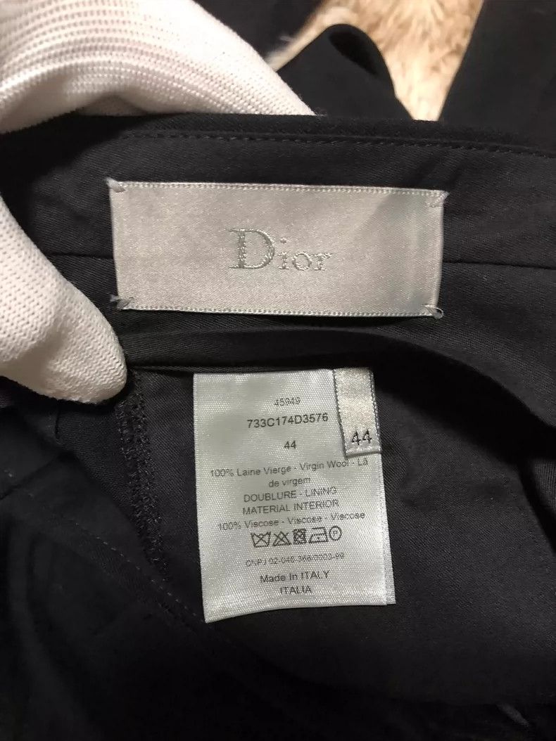 Dior Dior Casual Trousers with Zipper Pockets Size US 39 - 5 Thumbnail