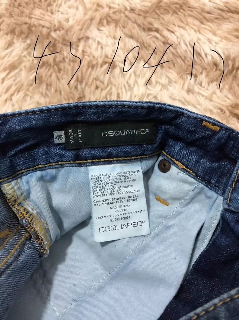 Dsquared2 DSQUARED2 Men's Denim Pants Blue Color Size US 43 - 5 Thumbnail
