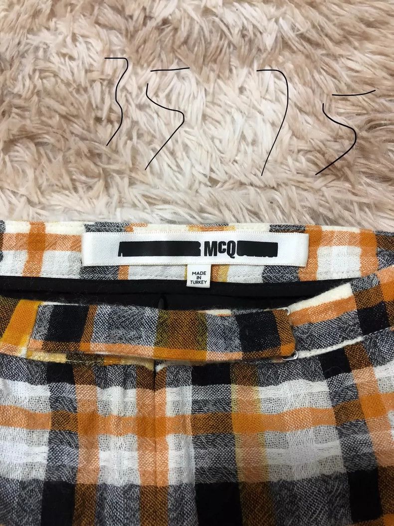 Alexander McQueen MCQ Alexander MQueen Plaid Half Skirt Size US 35 - 3 Thumbnail
