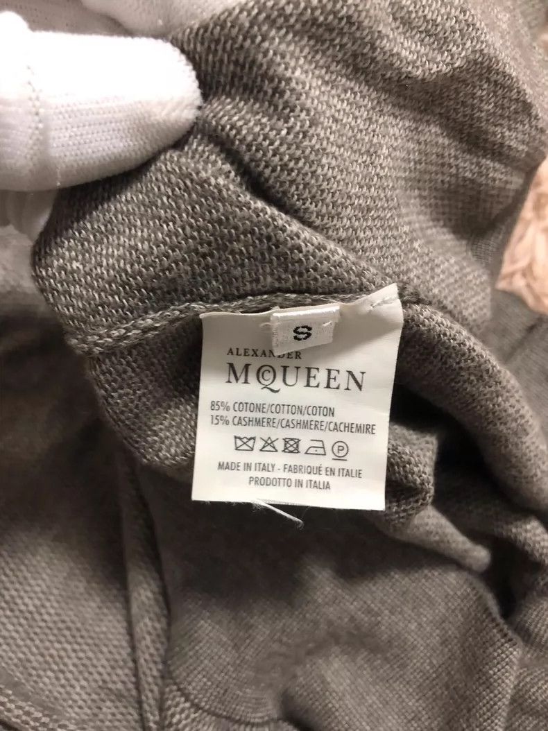 Alexander McQueen McQueen Men's Wool Sweater Size S Size US S / EU 44-46 / 1 - 5 Thumbnail