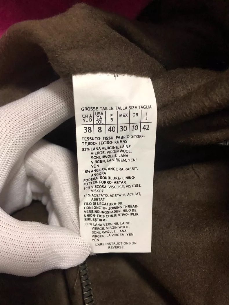 Sportmax Sportmax Wool Coat for Women, Magenta Color Size US M / EU 48-50 / 2 - 4 Thumbnail