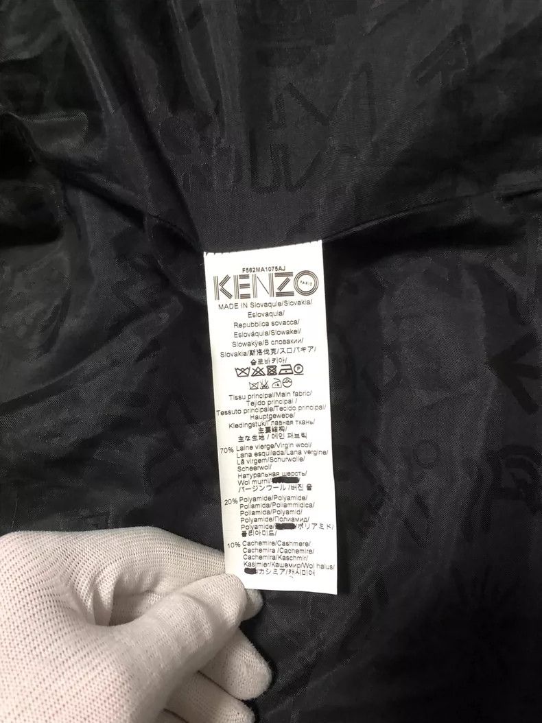 Kenzo KENZO Women's Black Coat Size 34 Size US M / EU 48-50 / 2 - 4 Thumbnail