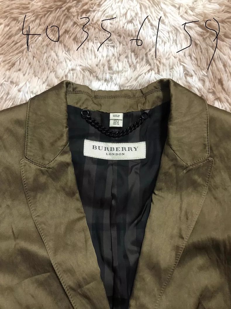 Burberry Burberry Women's Short Blazer Jacket Size US M / EU 48-50 / 2 - 3 Thumbnail