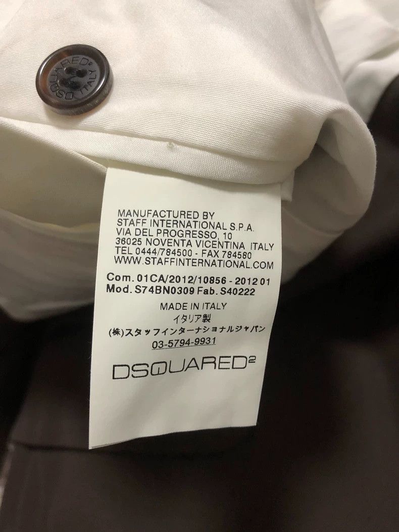 Dsquared2 DSQUARED2 Men's Suit Jacket with Tags Size US M / EU 48-50 / 2 - 5 Thumbnail