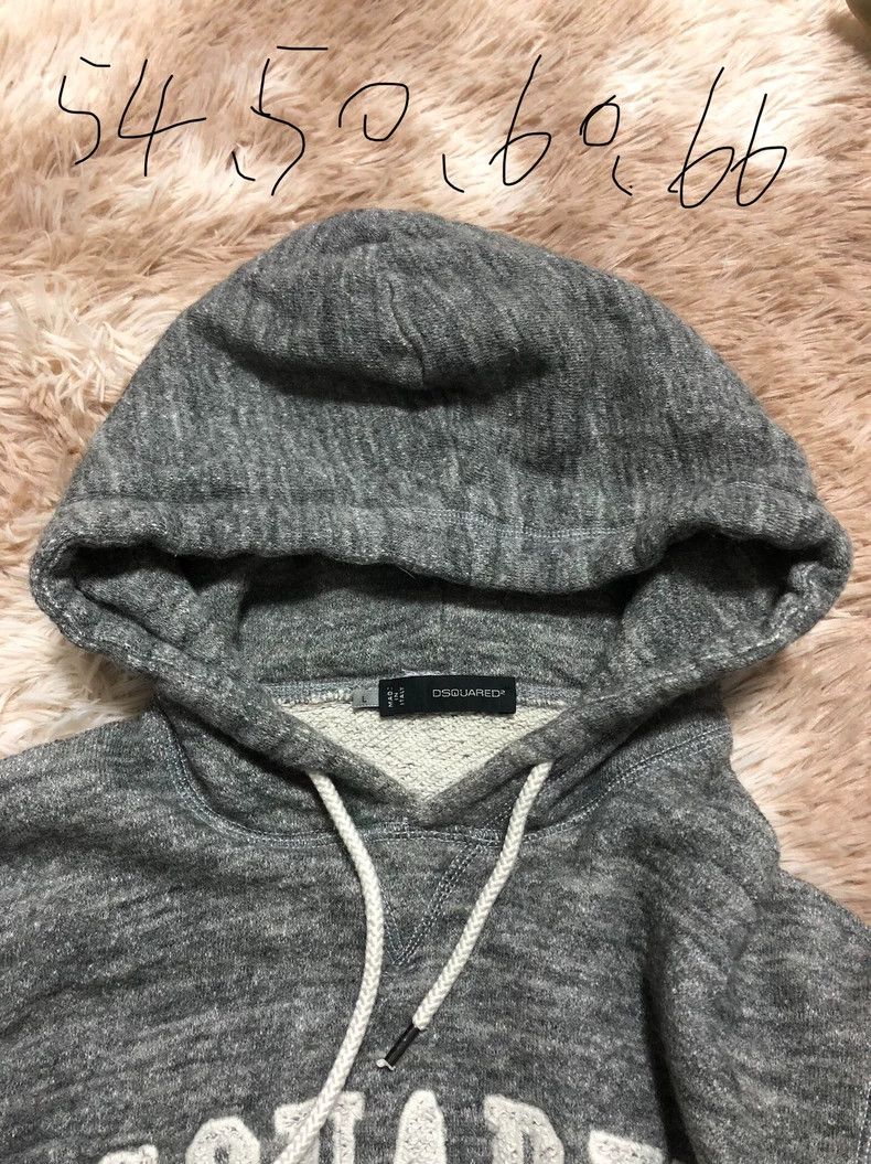 Dsquared2 Dsquared2 Wool Hooded Sweatshirt in Gray Size US L / EU 52-54 / 3 - 3 Thumbnail