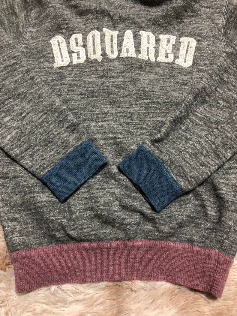 Dsquared2 Dsquared2 Wool Hooded Sweatshirt in Gray Size US L / EU 52-54 / 3 - 5 Thumbnail