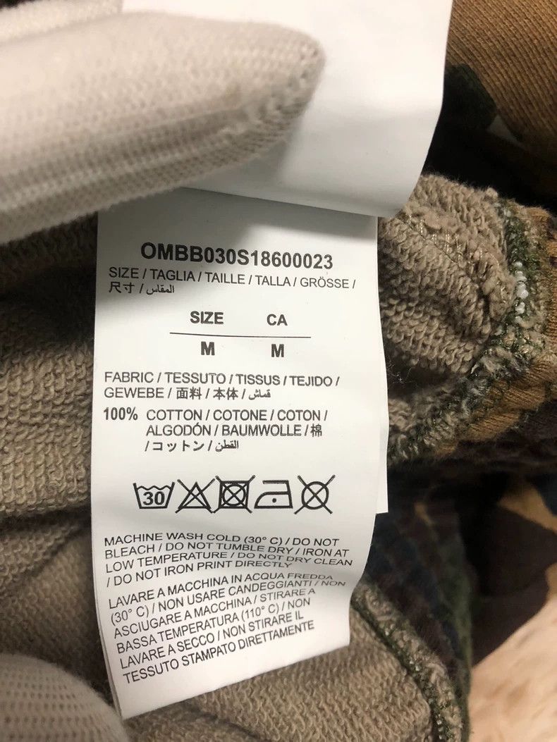 Off-White Off-White Camouflage Zip-Up Hoodie Sweatshirt Size US M / EU 48-50 / 2 - 7 Thumbnail