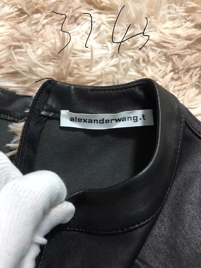 Alexander Wang Alexander Wang Leather Top in Great Condition Size US M / EU 48-50 / 2 - 3 Thumbnail