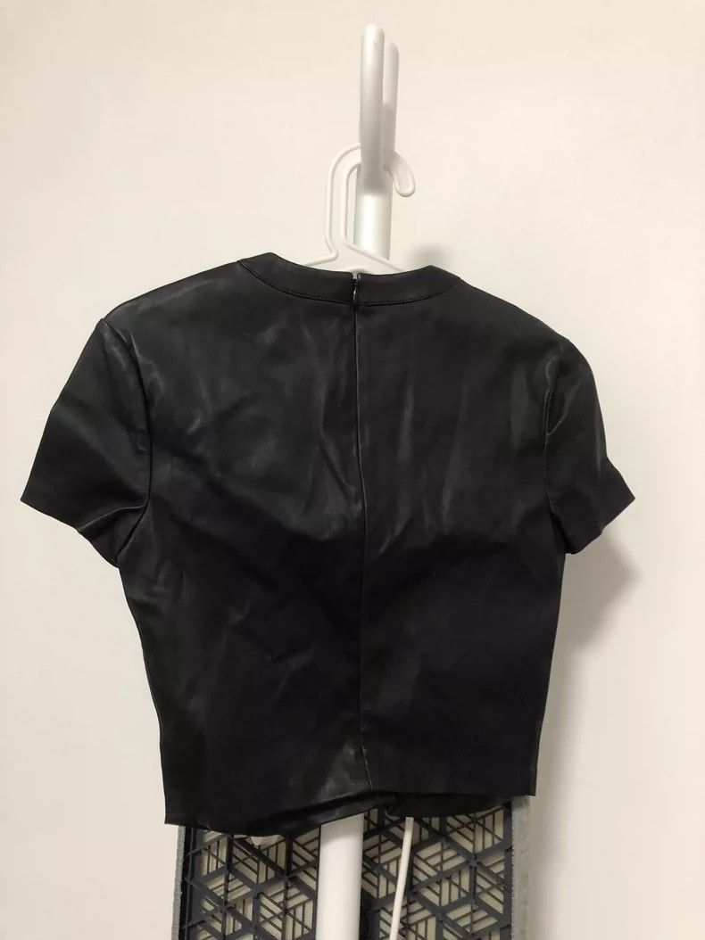 Alexander Wang Alexander Wang Leather Top in Great Condition Size US M / EU 48-50 / 2 - 2 Thumbnail