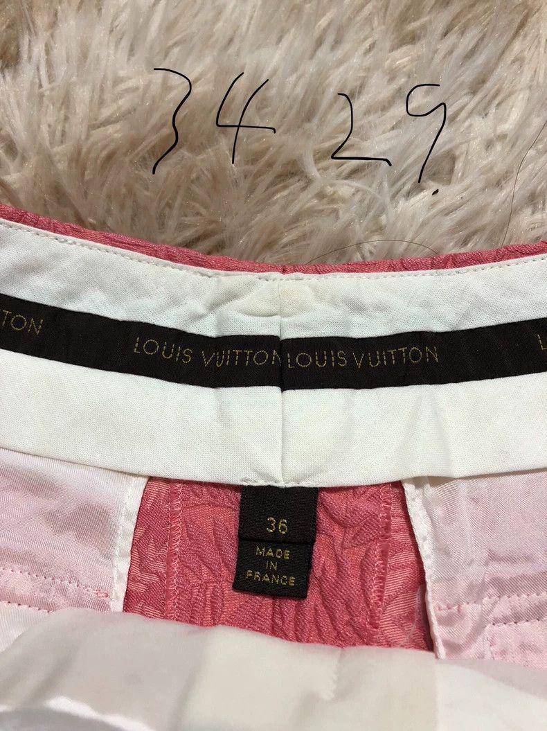 Louis Vuitton LV Silk Relief Patterned Shorts Size US 36 / EU 52 - 3 Thumbnail