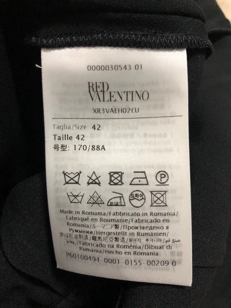 Valentino Red Valentino Black Sleeveless Dress Size 42 Size US 42 / EU 58 - 4 Thumbnail