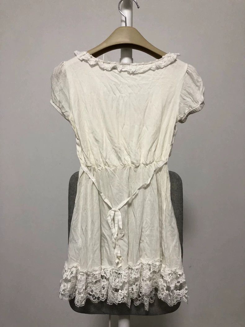 Dolce & Gabbana Dolce&Gabbana Short Dress with Ruffles Size US 36 / EU 52 - 2 Thumbnail
