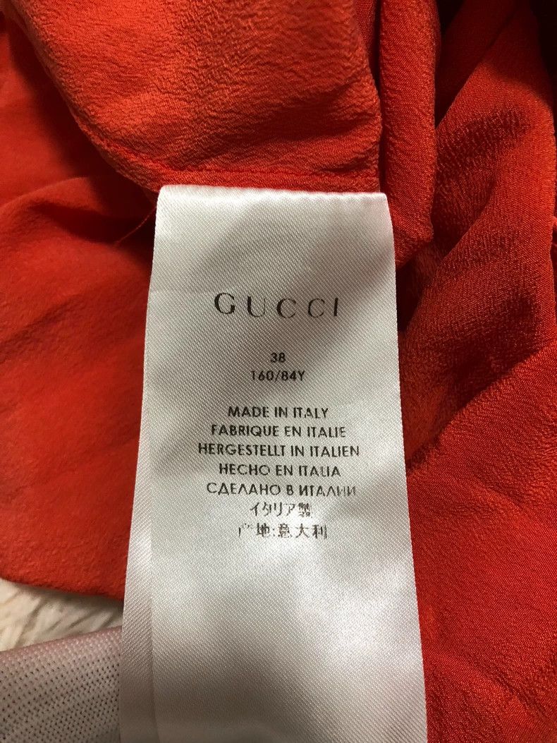 Gucci Gucci Women's Silk Top with Pockets Size US M / EU 48-50 / 2 - 4 Thumbnail