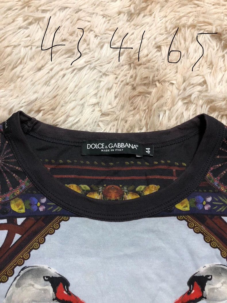 Dolce & Gabbana Dolce&Gabbana Women's Short Sleeve T-Shirt Size US M / EU 48-50 / 2 - 3 Thumbnail