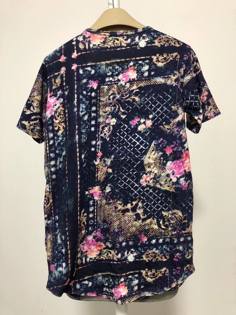Balmain BALMAIN Women's Short Sleeve Floral Top Size US S / EU 44-46 / 1 - 2 Thumbnail