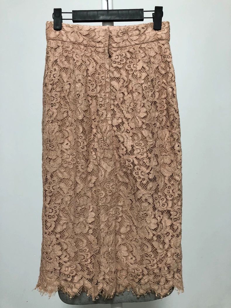 Dolce & Gabbana Dolce&Gabbana Lace Skirt Size 38 Size US 38 / EU 54 - 2 Thumbnail
